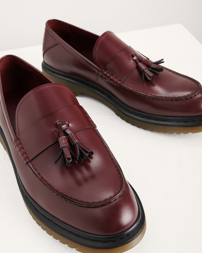 Leather Tasselled Loafers