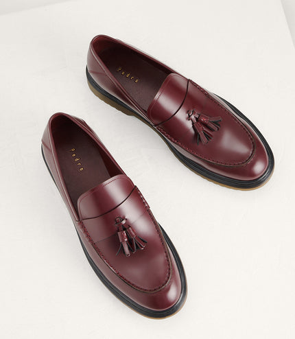 Leather Tasselled Loafers