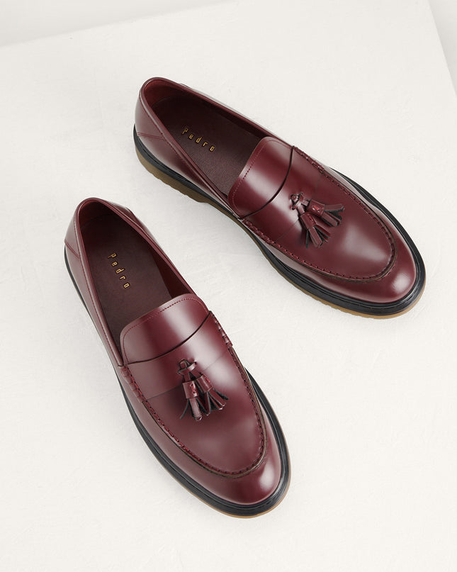 Leather Tasselled Loafers