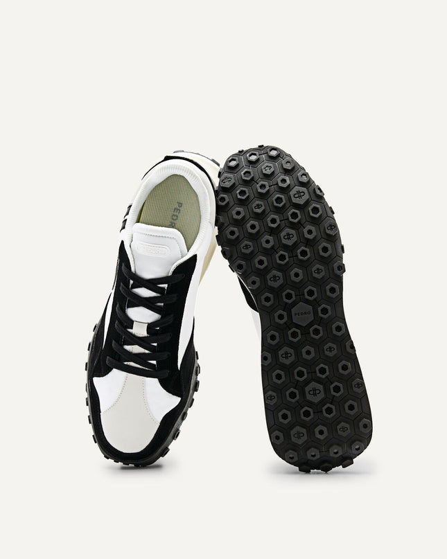 Men's PEDRO Icon Suede Sneakers - Black