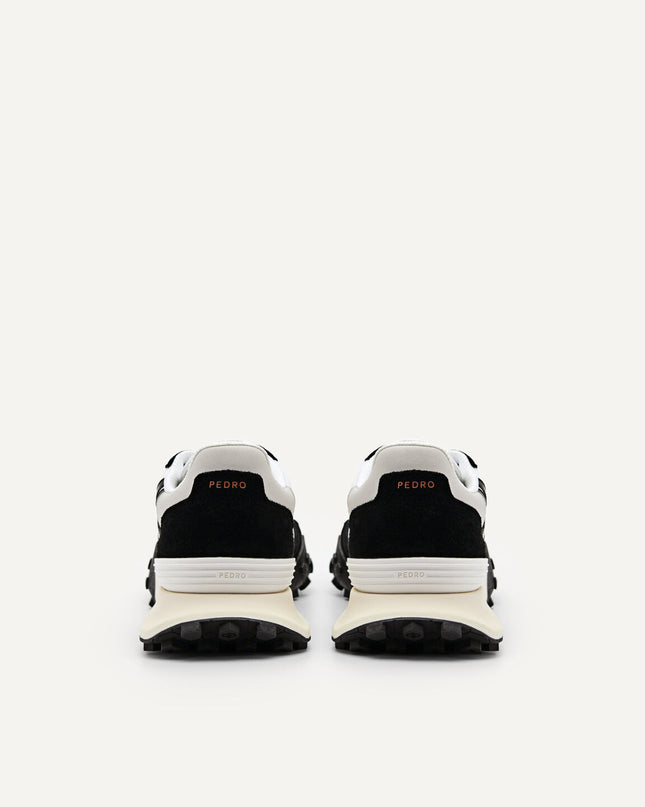 Men's PEDRO Icon Suede Sneakers - Black