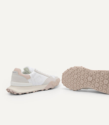 Men's PEDRO Icon Suede Sneakers - Chalk