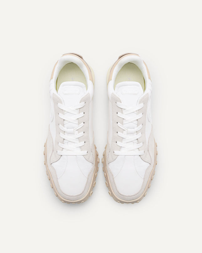 Men's PEDRO Icon Suede Sneakers - Chalk