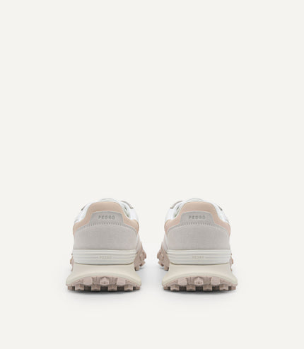 Men's PEDRO Icon Suede Sneakers - Chalk