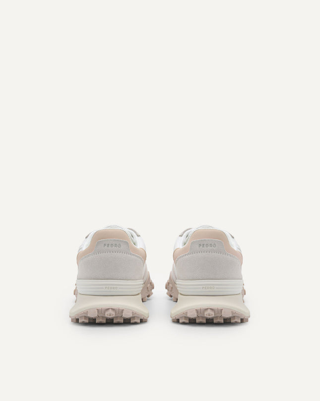Men's PEDRO Icon Suede Sneakers - Chalk