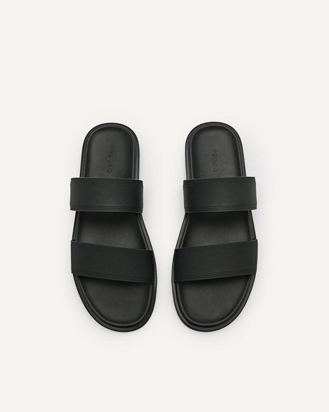 Pascal Slide Sandals - Black