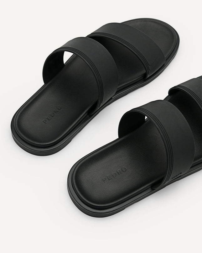 Pascal Slide Sandals - Black
