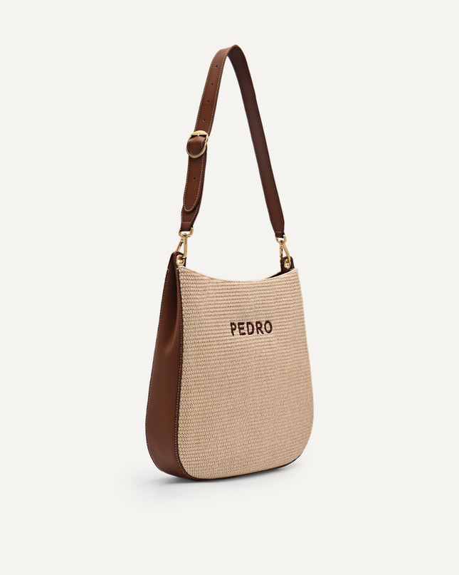 Curved Hobo Bag