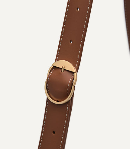Curved Hobo Bag