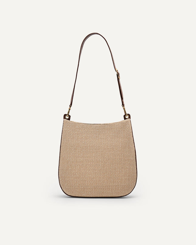 Curved Hobo Bag