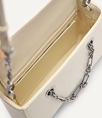 Chain Handle Handbag