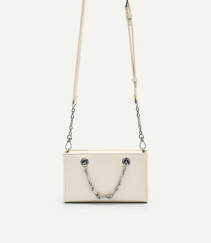 Chain Handle Handbag