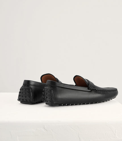 Textured Penny Moccasin