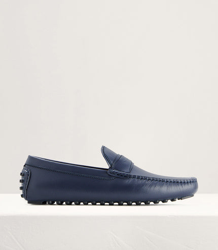 Textured Penny Moccasin