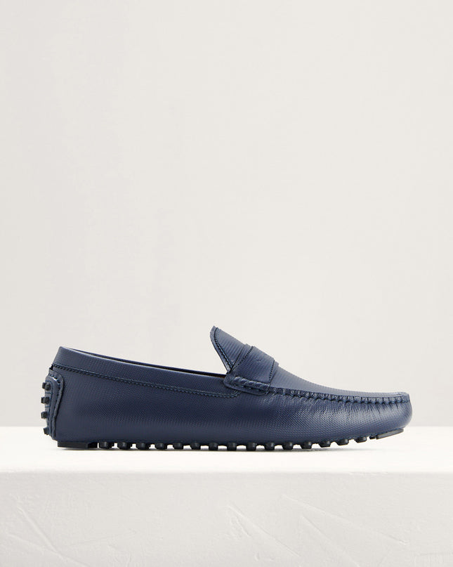 Textured Penny Moccasin