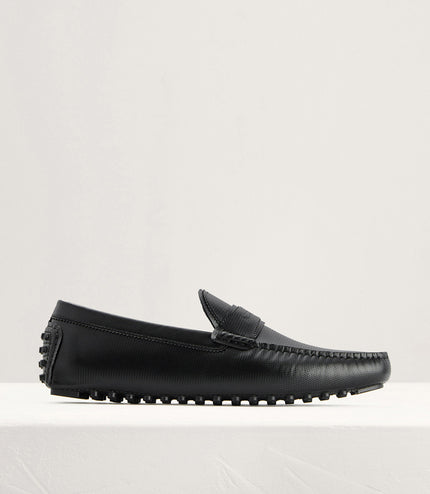Textured Penny Moccasin