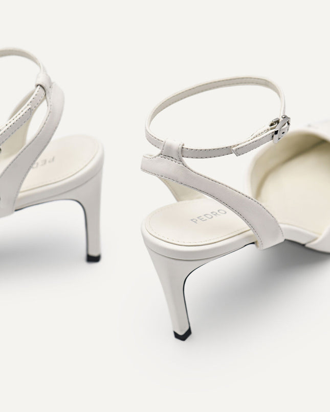 Joan Leather Pumps - White