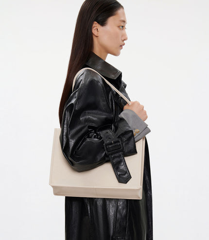 PEDRO Studio Rift Leather Shoulder Bag