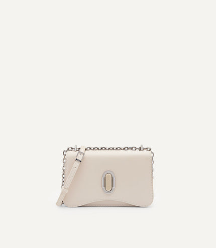 PEDRO Studio Rift Leather Shoulder Bag - Cream