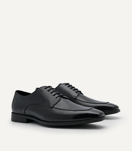 Altitude Lightweight Derby Shoes - Black
