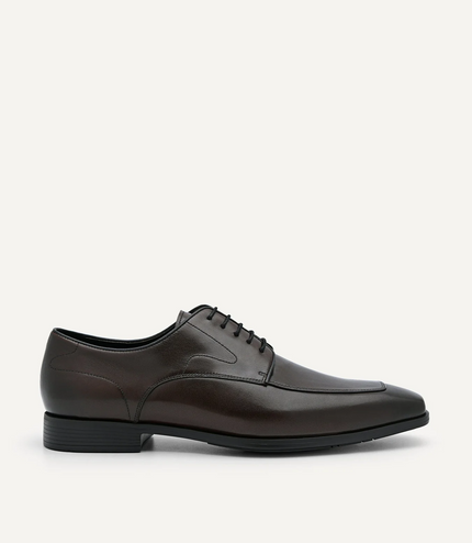 Altitude Lightweight Derby Shoes - Dark Brown