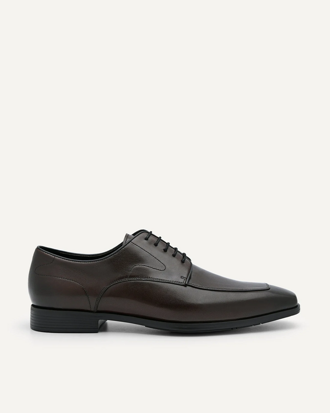 Altitude Lightweight Derby Shoes - Dark Brown