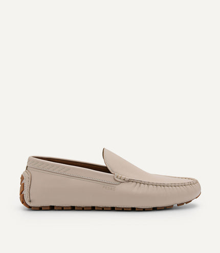 Leather Moccasins - Sand