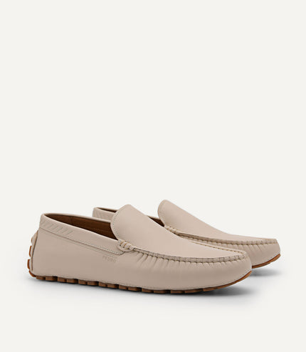 Leather Moccasins - Sand