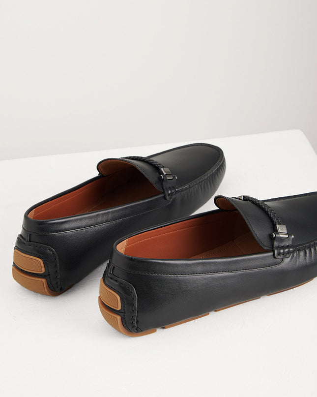 Bit Moccasins with Braided Detail