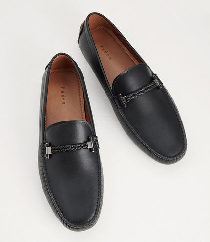 Bit Moccasins with Braided Detail