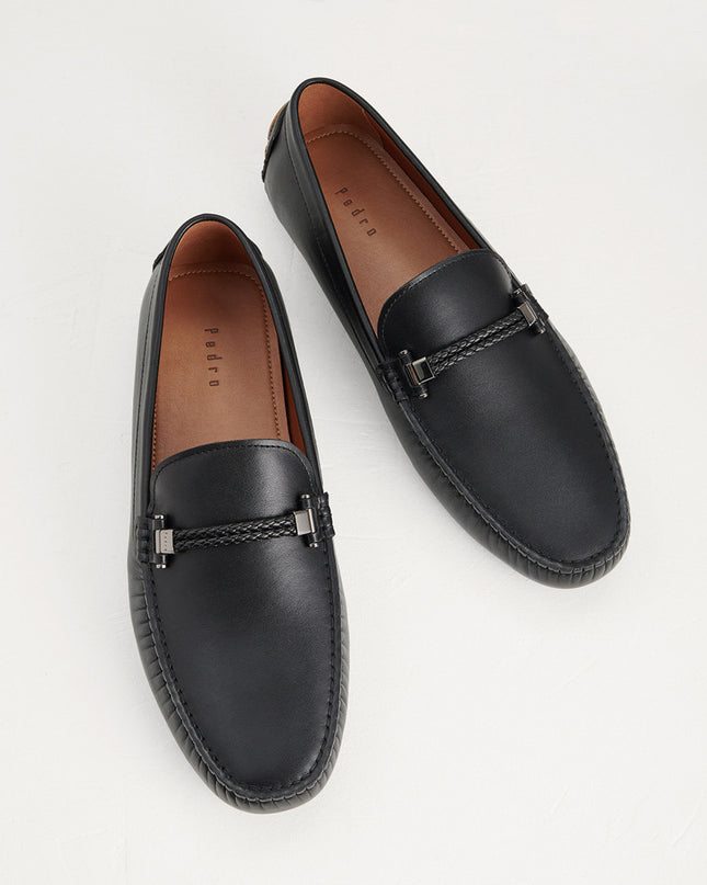 Bit Moccasins with Braided Detail