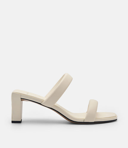 Aster Heel Sandals - Beige