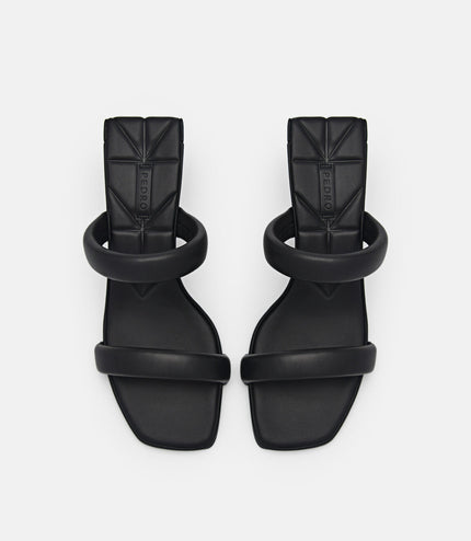 Aster Heel Sandals - Black