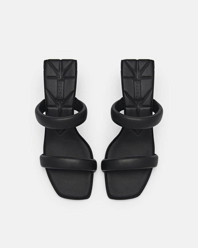 Aster Heel Sandals - Black