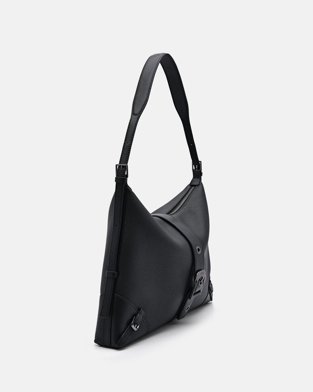 Helix Leather Hobo Bag
