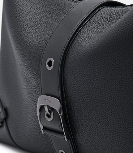 Helix Leather Hobo Bag