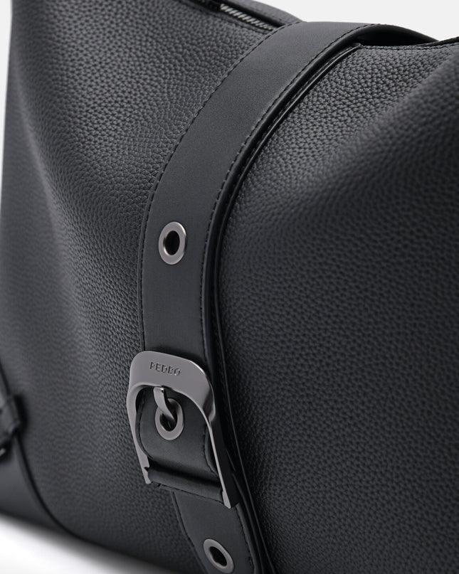 Helix Leather Hobo Bag