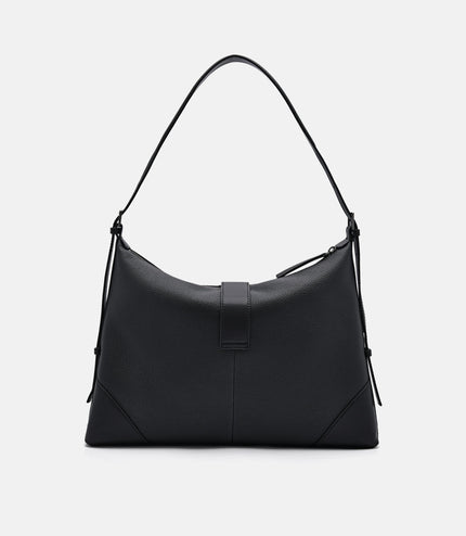 Helix Leather Hobo Bag
