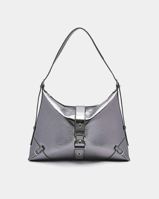 Helix Leather Hobo Bag
