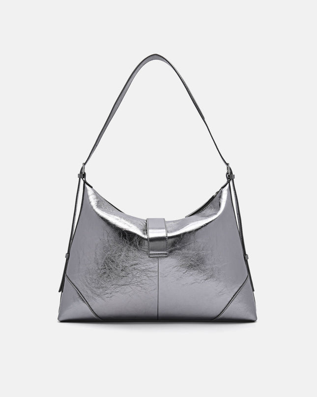 Helix Leather Hobo Bag