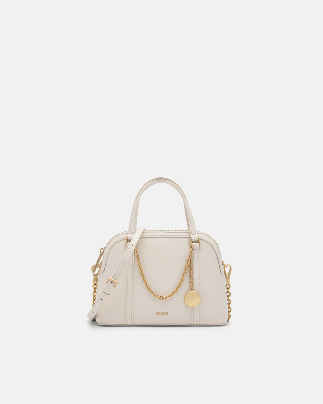 Lucia Mini Handbag - Chalk
