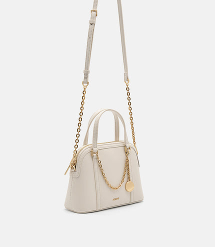 Lucia Mini Handbag - Chalk