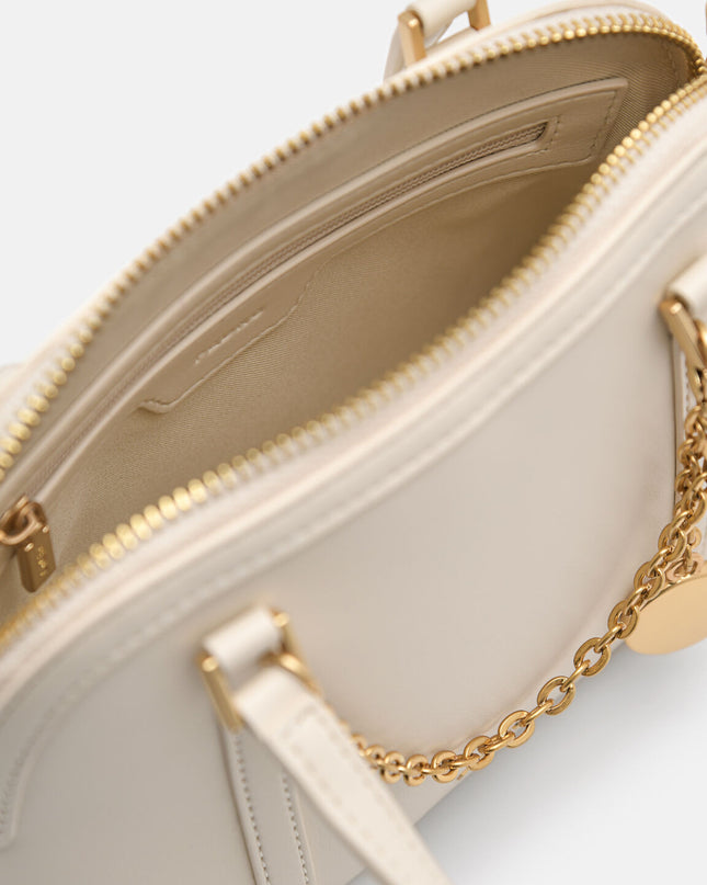 Lucia Mini Handbag - Chalk