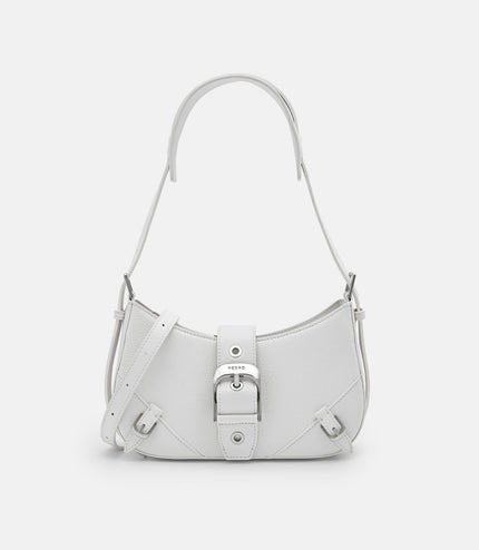 Helix Leather Shoulder Bag