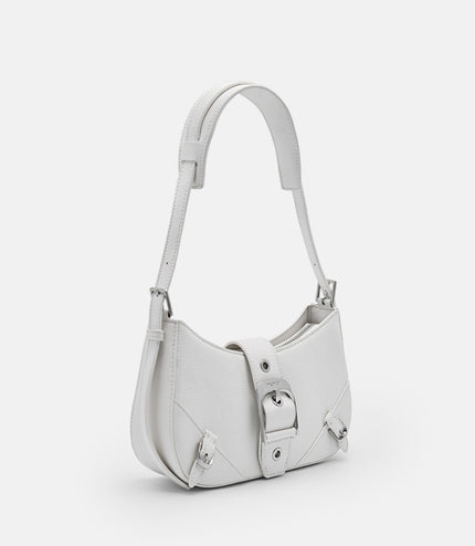 Helix Leather Shoulder Bag