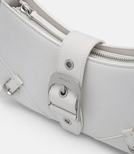 Helix Leather Shoulder Bag