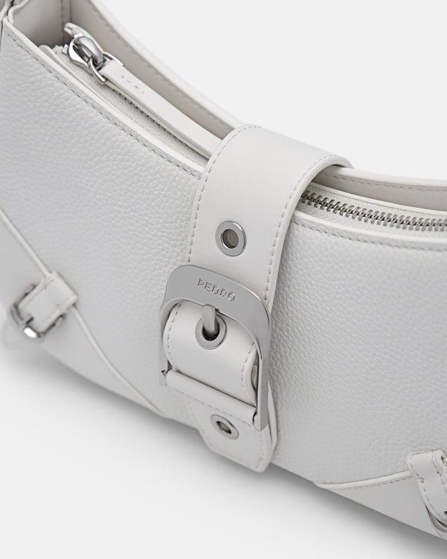 Helix Leather Shoulder Bag