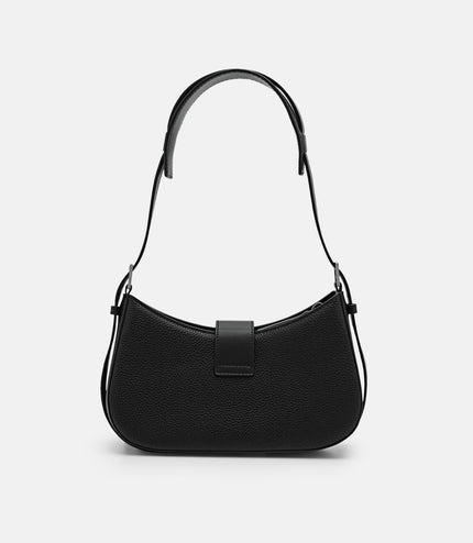 Helix Leather Shoulder Bag