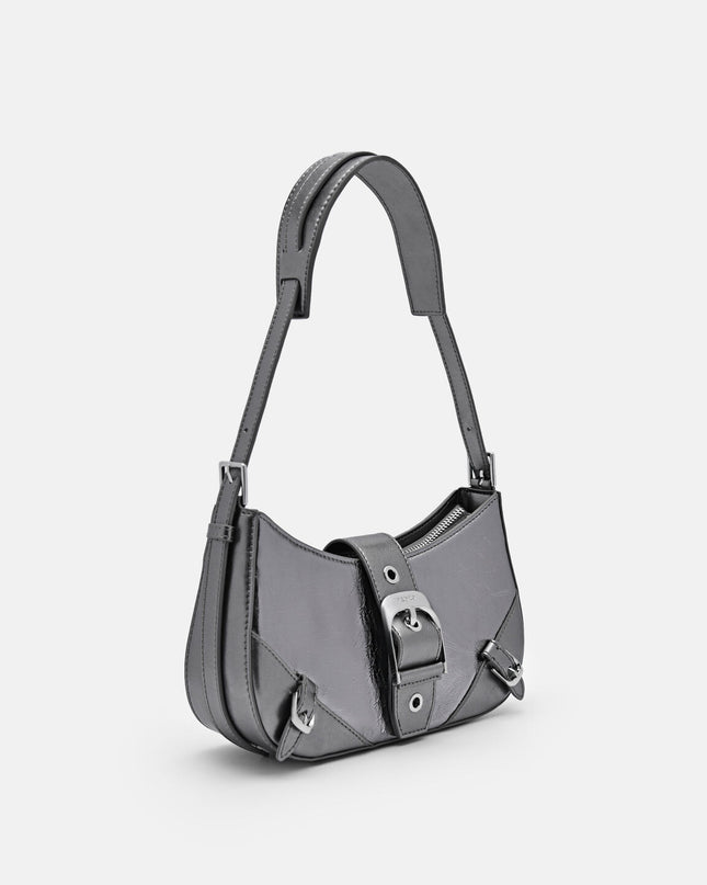 Helix Leather Shoulder Bag