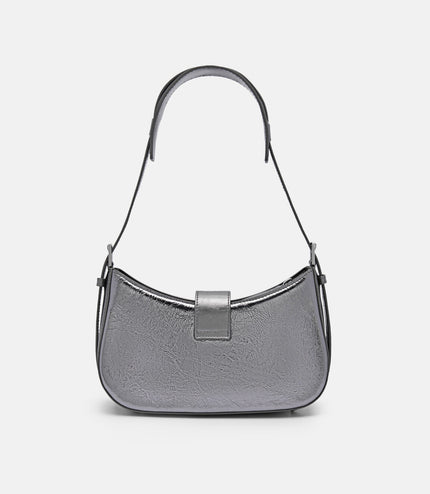 Helix Leather Shoulder Bag